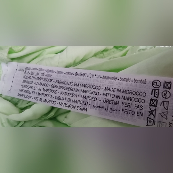 Zara Green Top size S - Picture 6 of 8